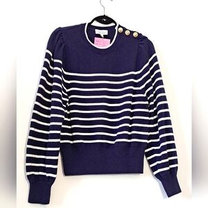 | Paris Atelier |& OTHER STORIES nautical detailed knit sweater *sz S*